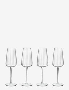 Champagneglass Optica 4 stk., Luigi Bormioli