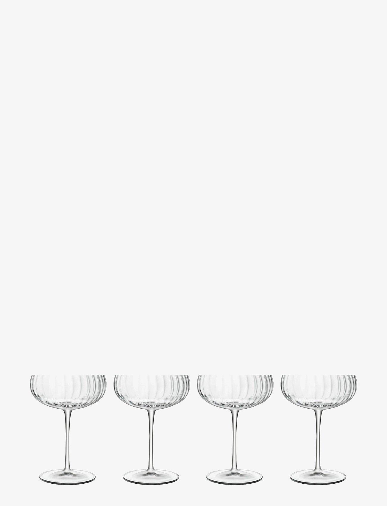 Luigi Bormioli Champagneskål Optica 4 Stk. - Nude - 30 CL