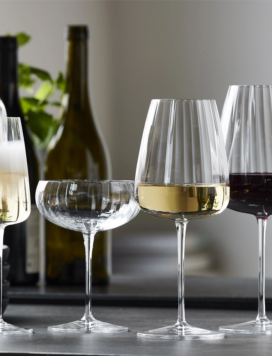 Luigi Bormioli - Champagne bowl Optica 4 pcs - osta hinna alusel - transparen - 0