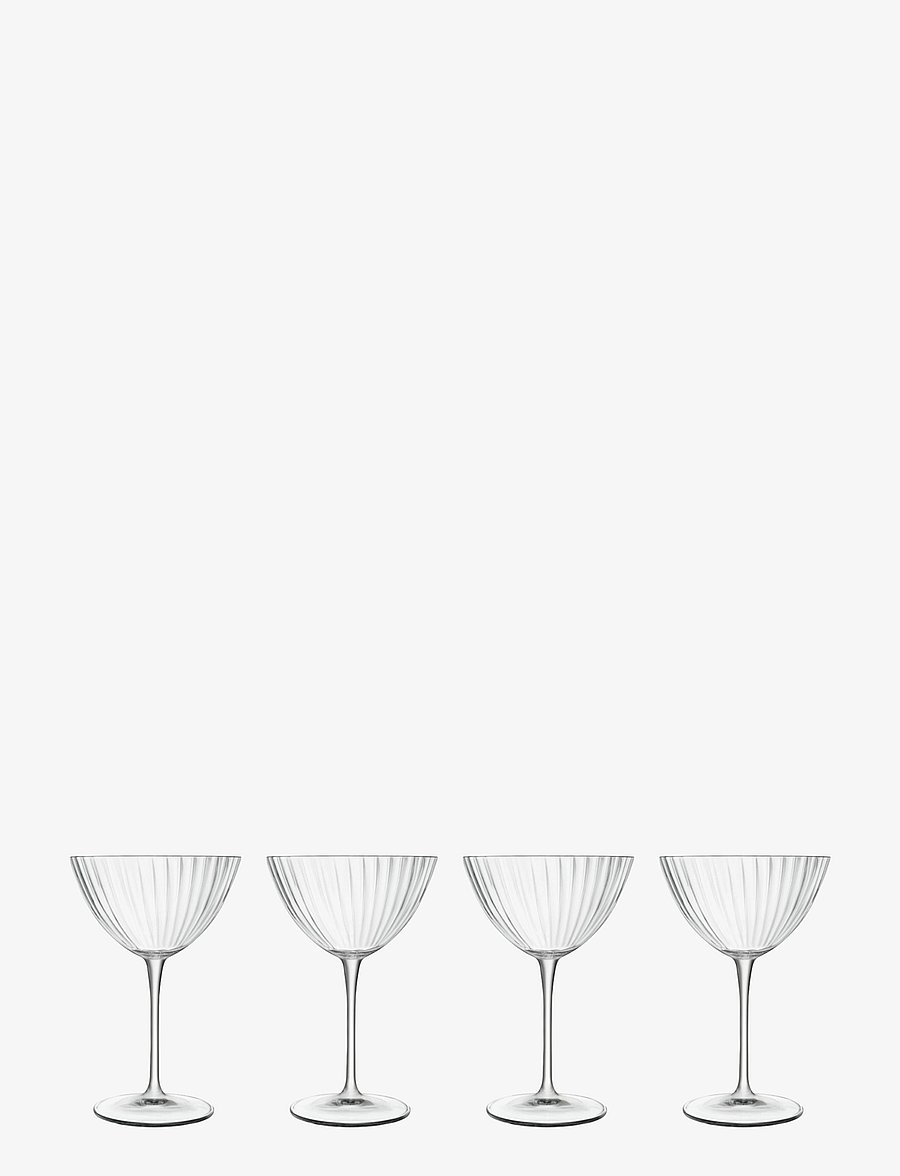 Luigi Bormioli - Martini glass Optica 4 pcs - kokteili- ja martiiniklaasid - transparen - 1