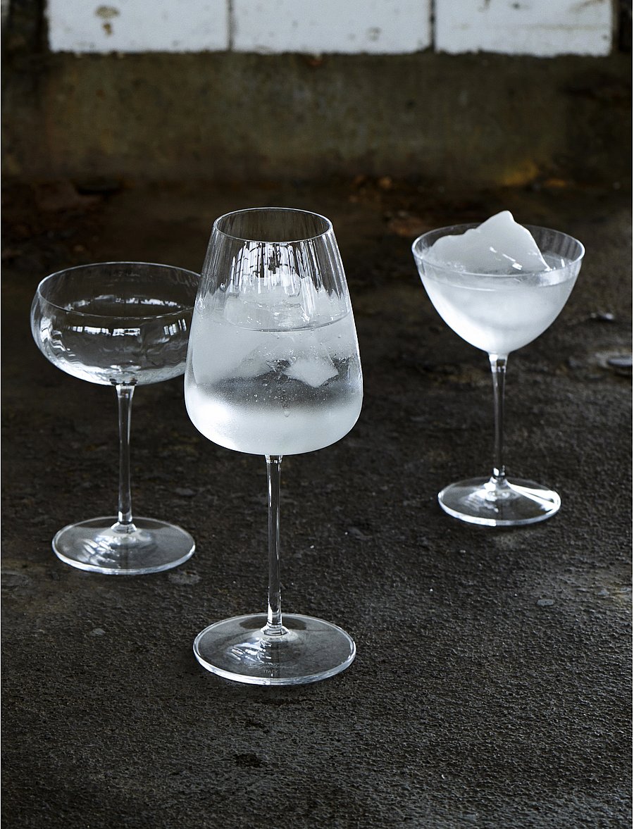 Luigi Bormioli - Martini glass Optica 4 pcs - kokteili- ja martiiniklaasid - transparen - 0
