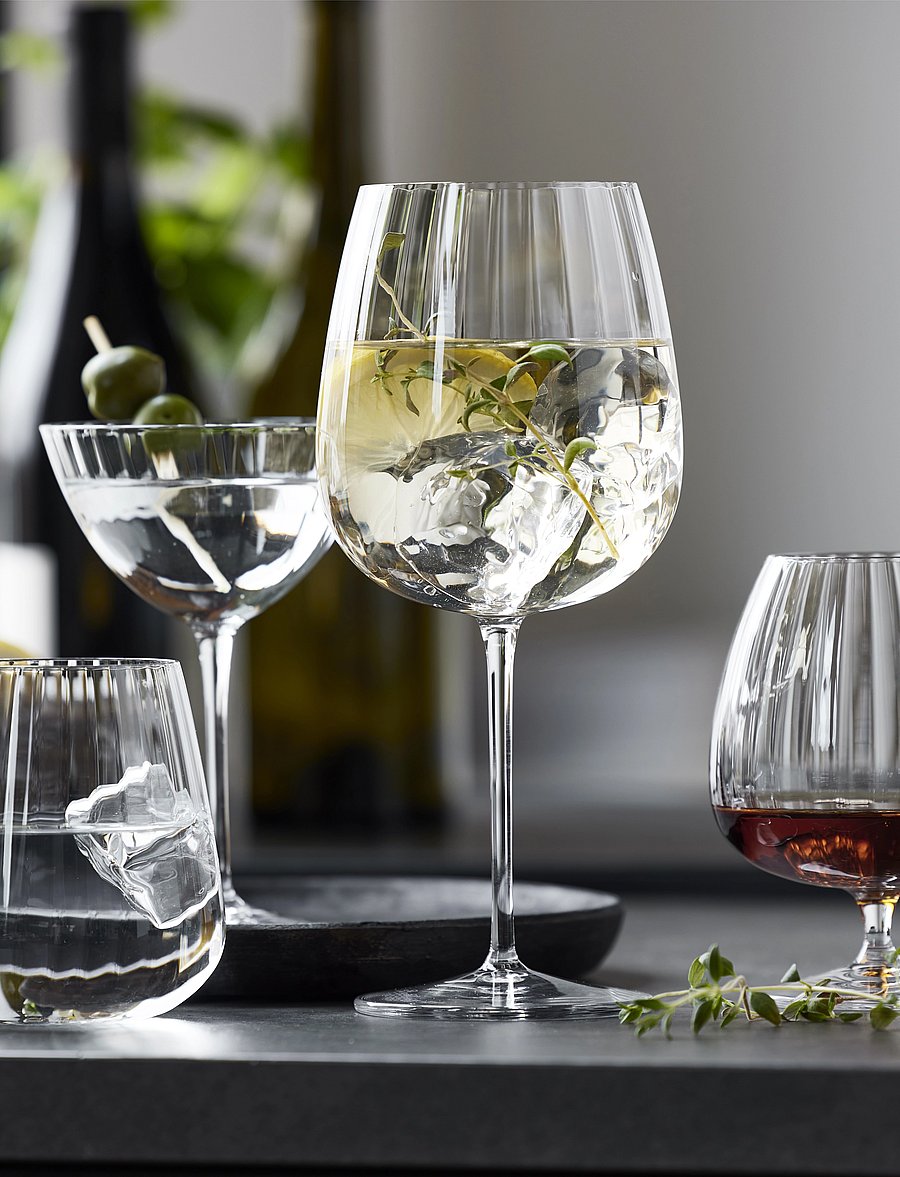 Luigi Bormioli - Martini glass Optica 4 pcs - kokteili- ja martiiniklaasid - transparen - 3