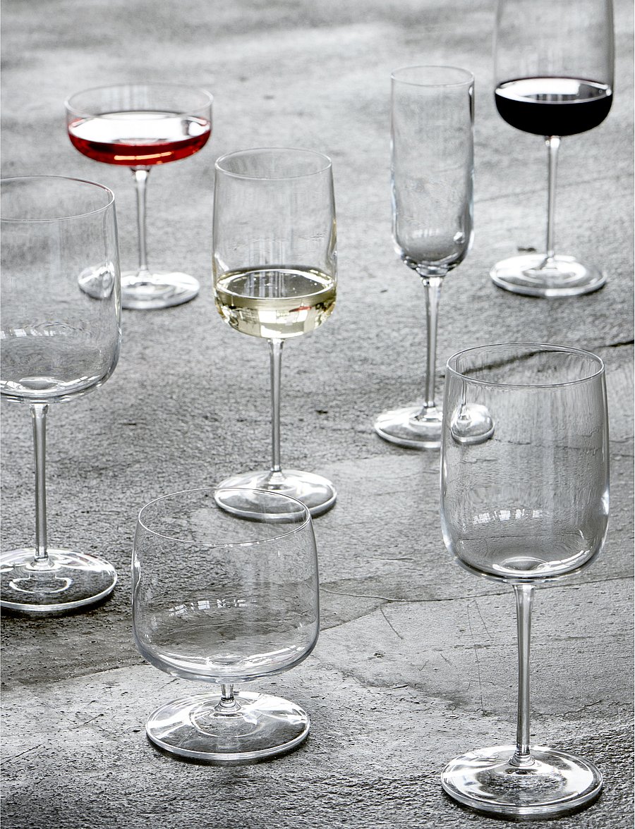 Luigi Bormioli - Red Wine Glass Barolo Vinalia 6 Pcs - punase veini pokaalid - transparent - 3
