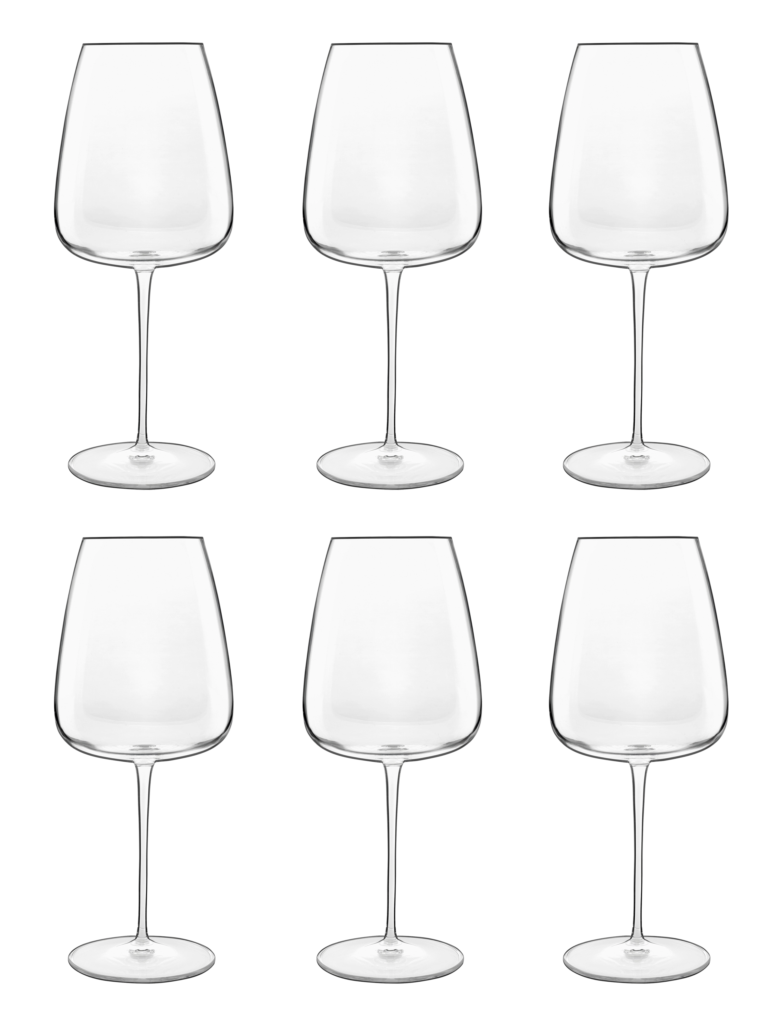 Rødvinsglas merlot i meravigliosi 6 stk. - KLAR