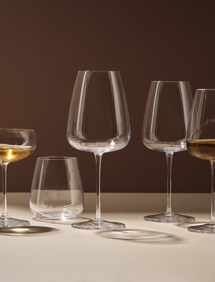 Luigi Bormioli - Red wine glass Merlot I Meravigliosi 6 pcs. - punase veini pokaalid - klar - 0