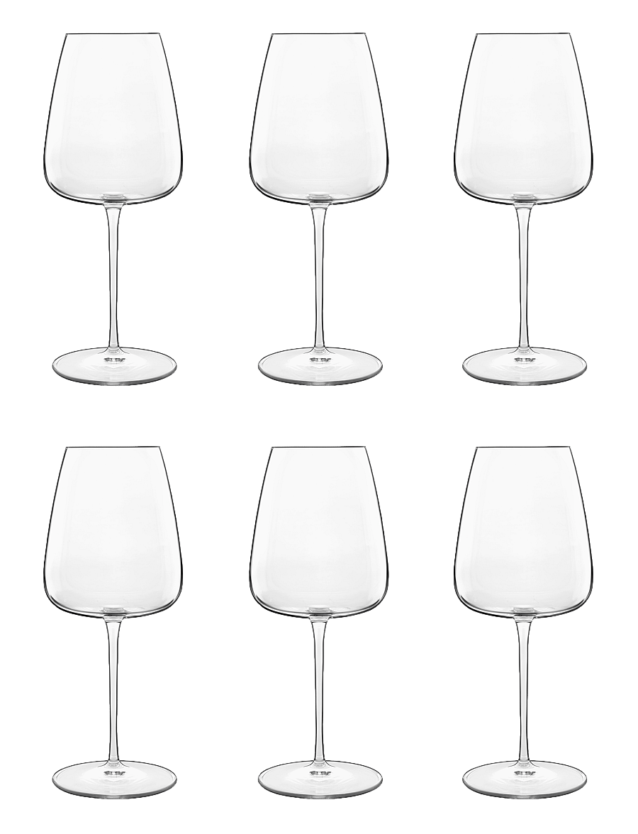 Luigi Bormioli - Red wine glass Chianti I Meravigliosi 6 pcs. - punase veini pokaalid - klar - 1