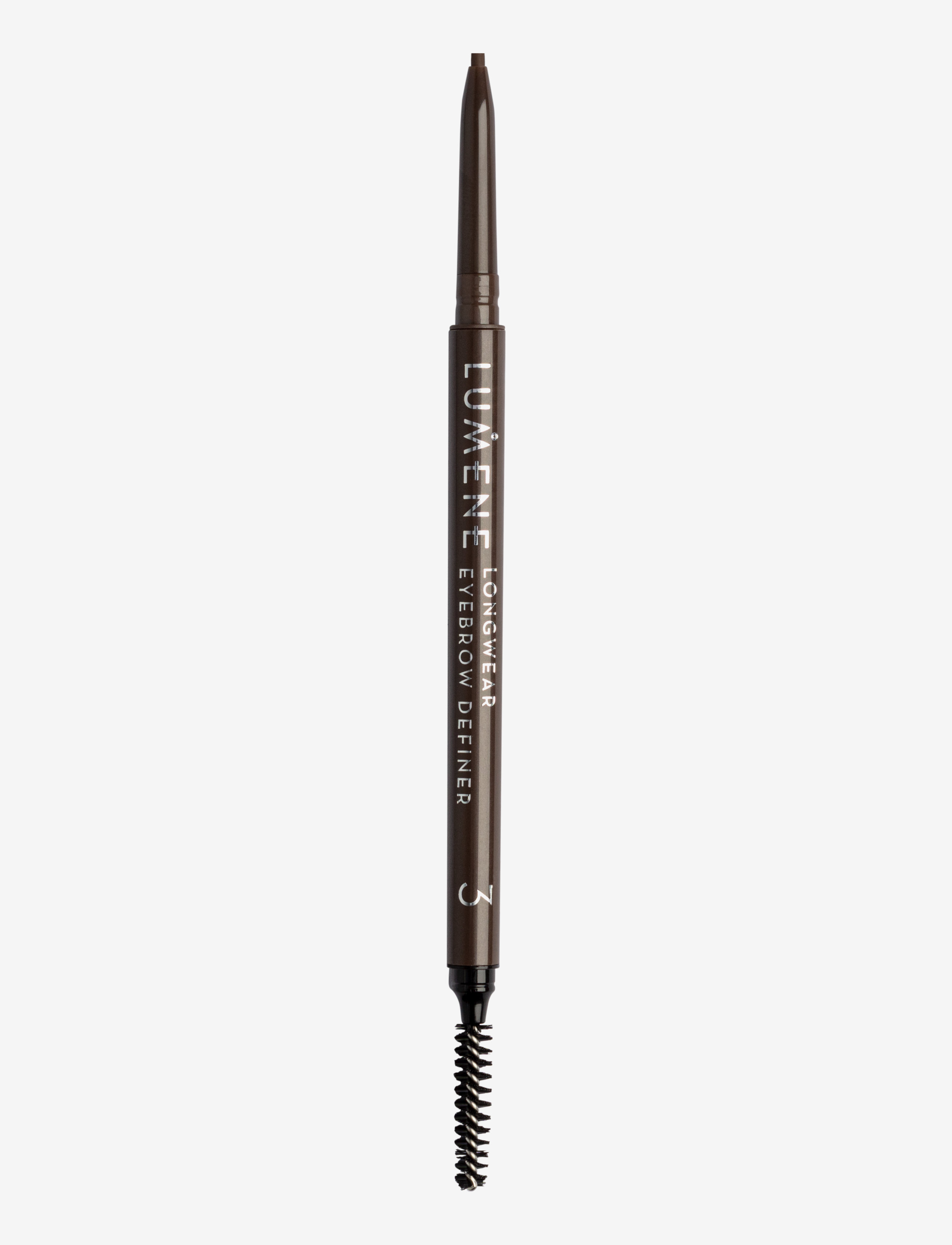 LUMENE Longwear Eyebrow Definer, 3 Ash Brown - Makeup - 3 ASH BROWN / brown
