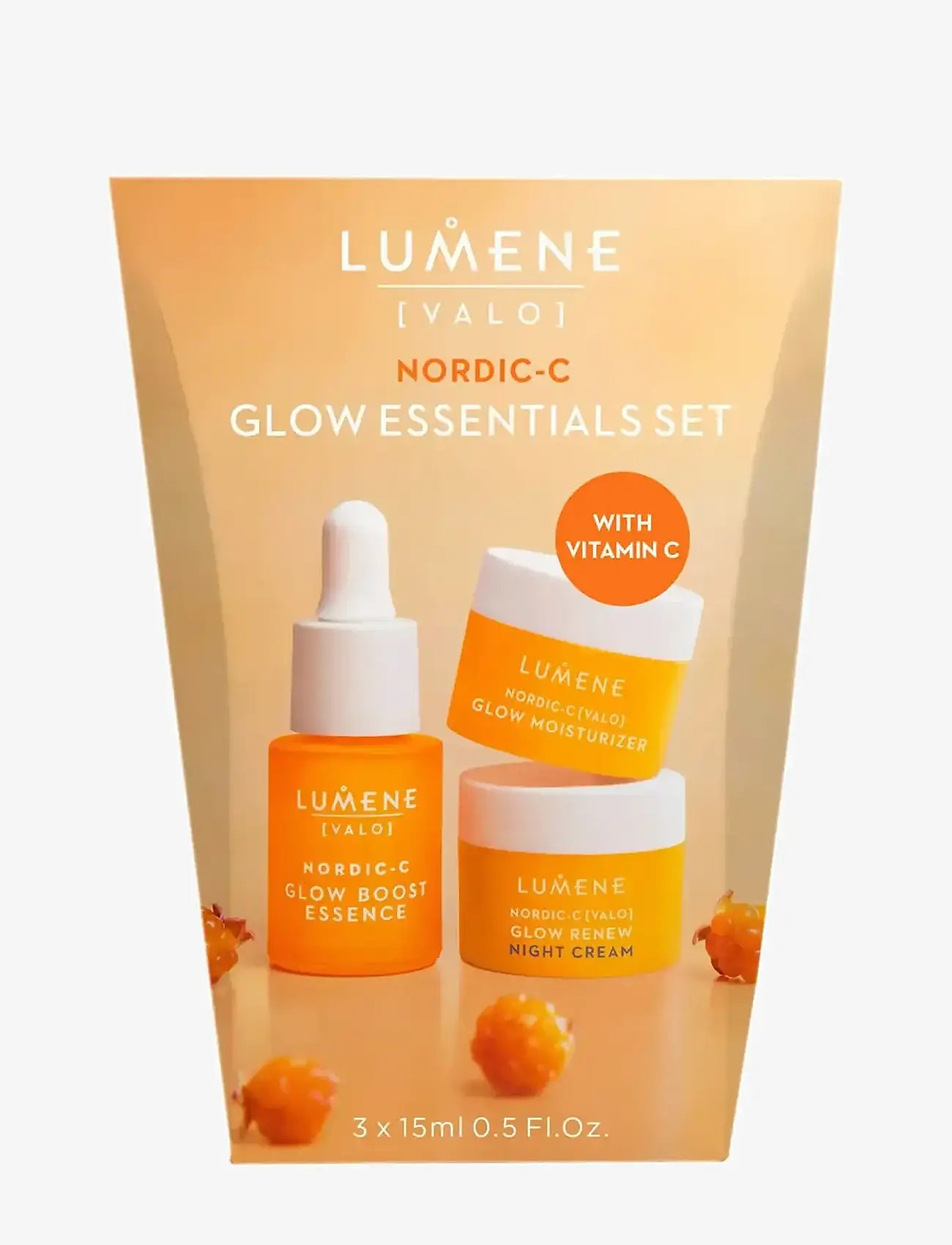 LUMENE - NORDIC-C Glow Essentials Set - laveste priser - clear - 0