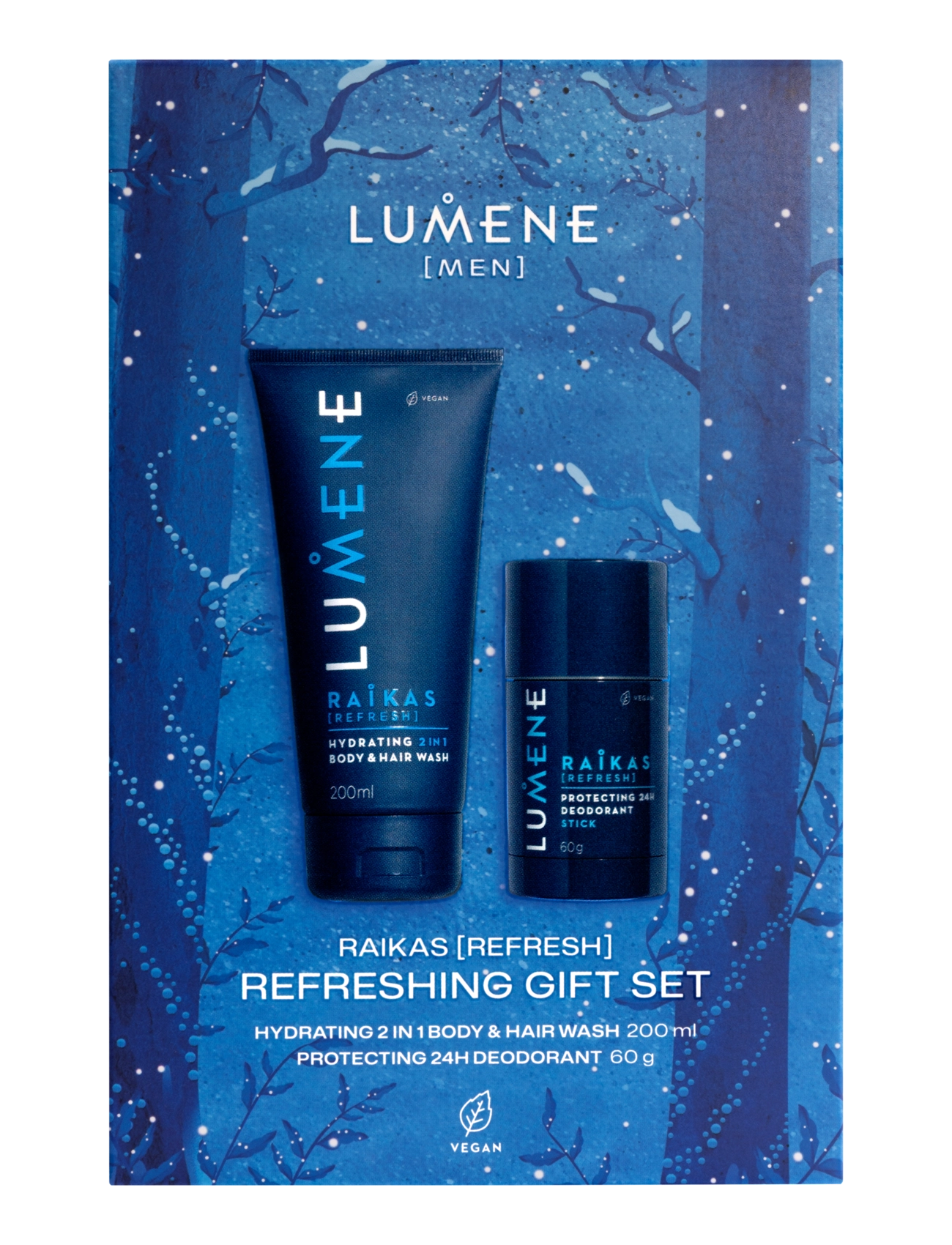 LUMENE Men Raikas Refreshing Morning Gift Set 2026 - Alla 20 € - CLEAR / undefined