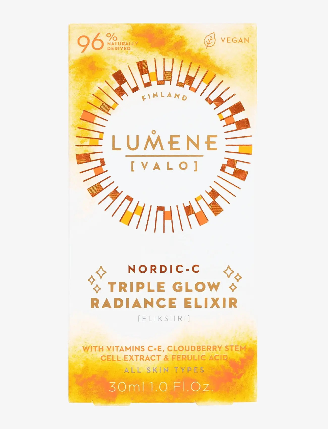 LUMENE - Nordic-C Triple Glow Radiance Elixir - serums - no color - 2