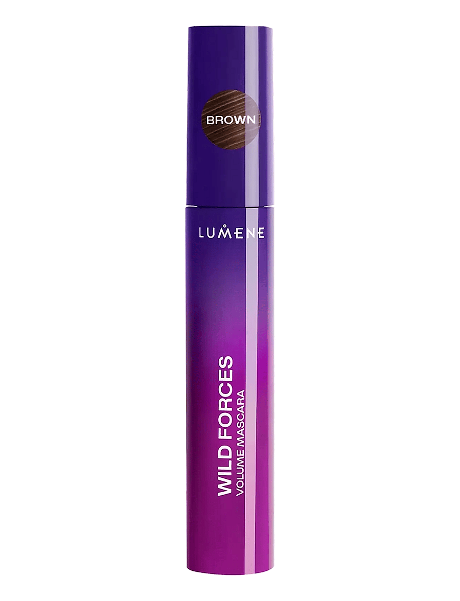 LUMENE - Wild Forces Volume Mascara Brown - silmad ja kulmud - brown - 1