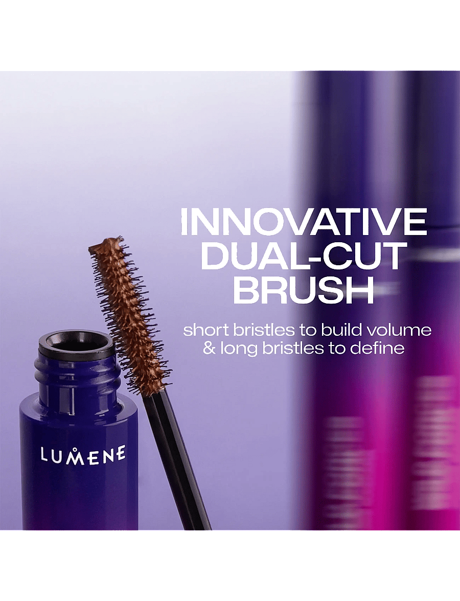 LUMENE - Wild Forces Volume Mascara Brown - silmad ja kulmud - brown - 3