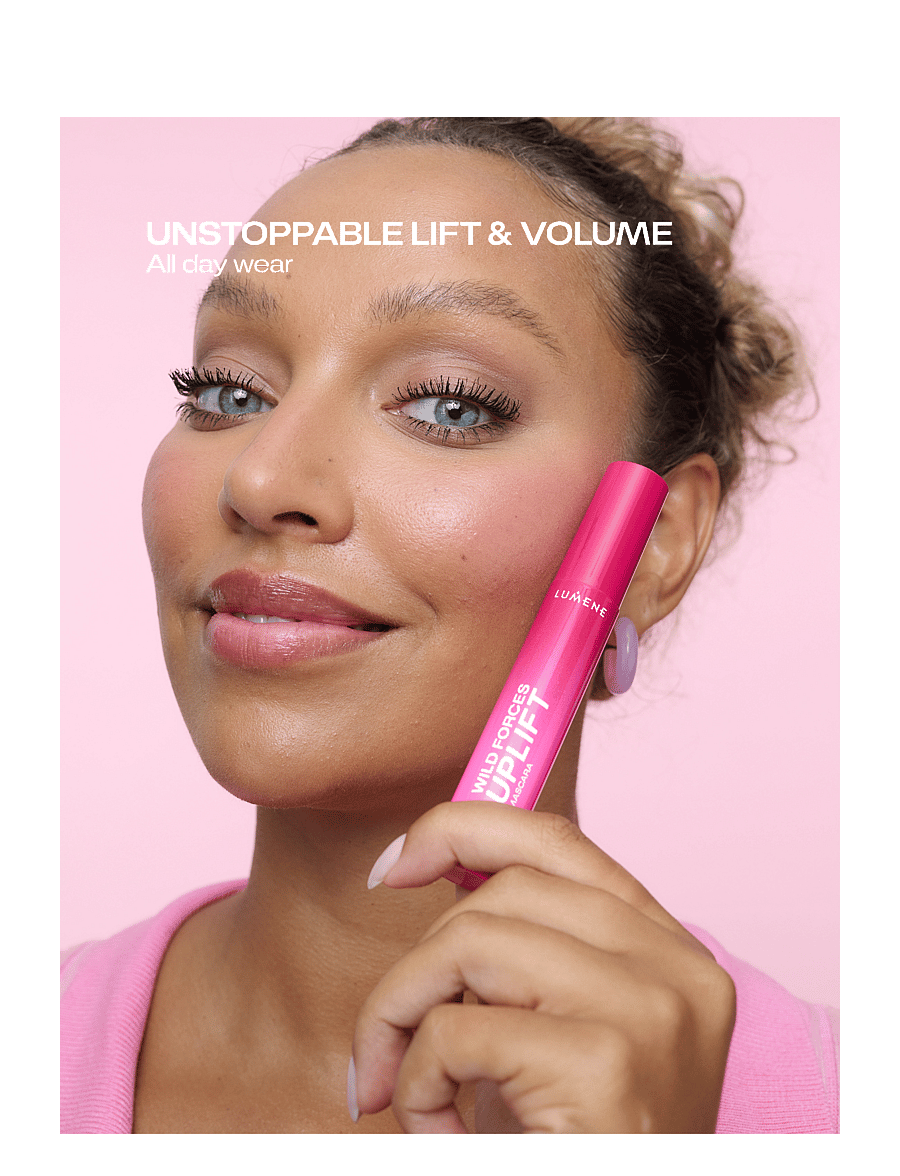 LUMENE - Wild Forces Uplift Mascara Black - Øjne & bryn - black - 4