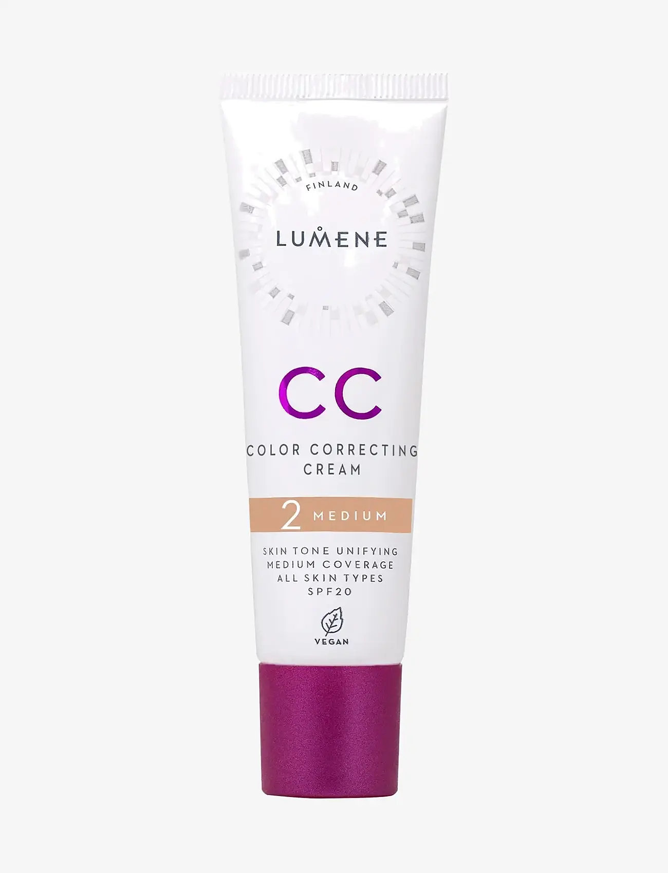 LUMENE - CC Color Correcting Cream Medium - makeup - medium - 1