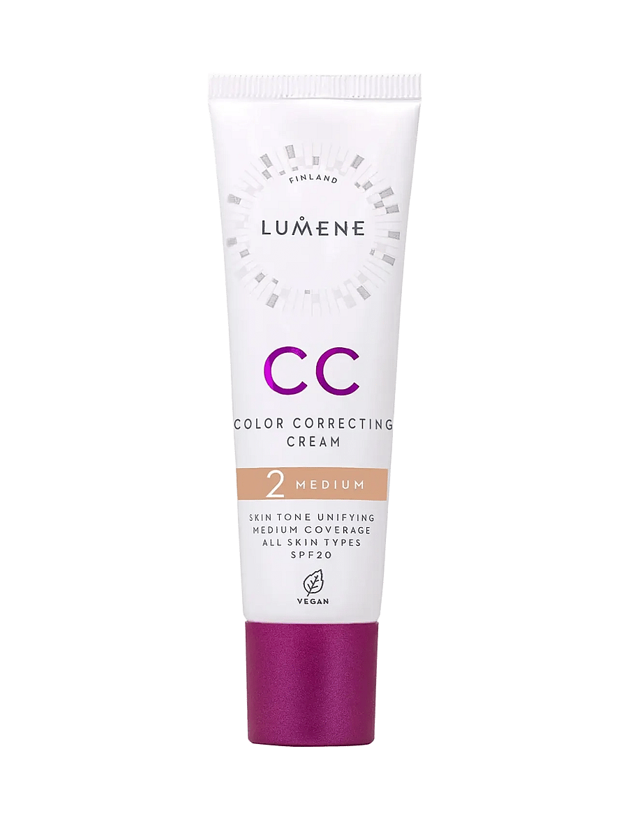 LUMENE - CC Color Correcting Cream Medium - makeup - medium - 1