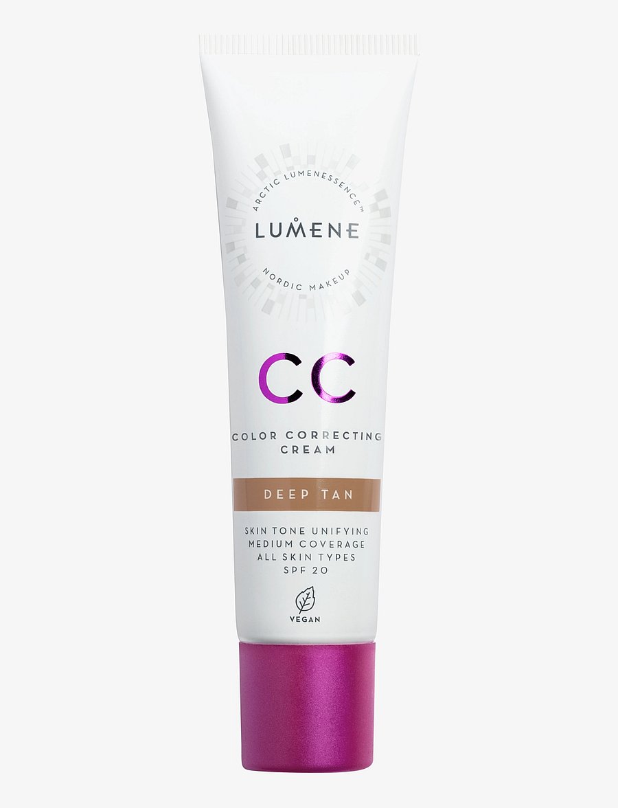 LUMENE - CC Color Correcting Cream Deep Tan - makeup - deep tan - 0