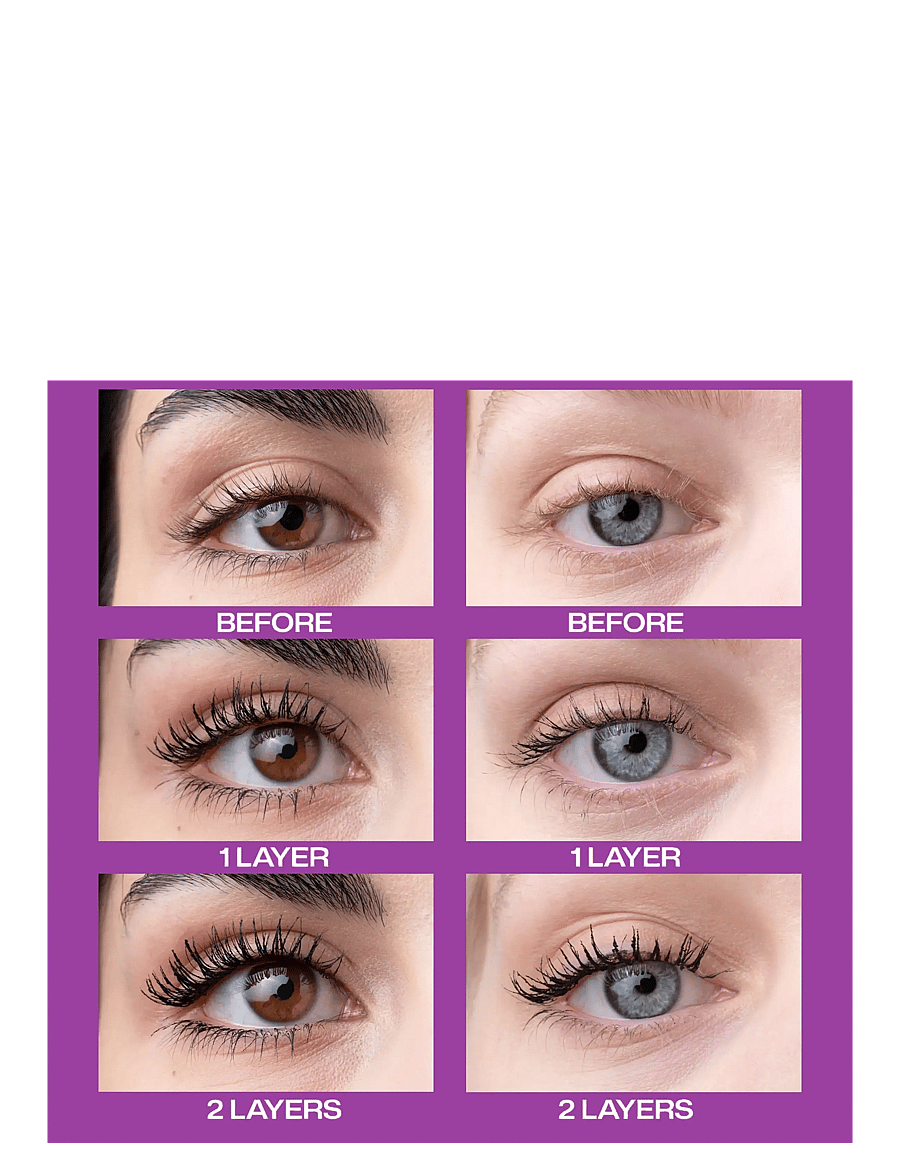 LUMENE - Wild Forces Volume Mascara - Ögon & bryn - black - 1