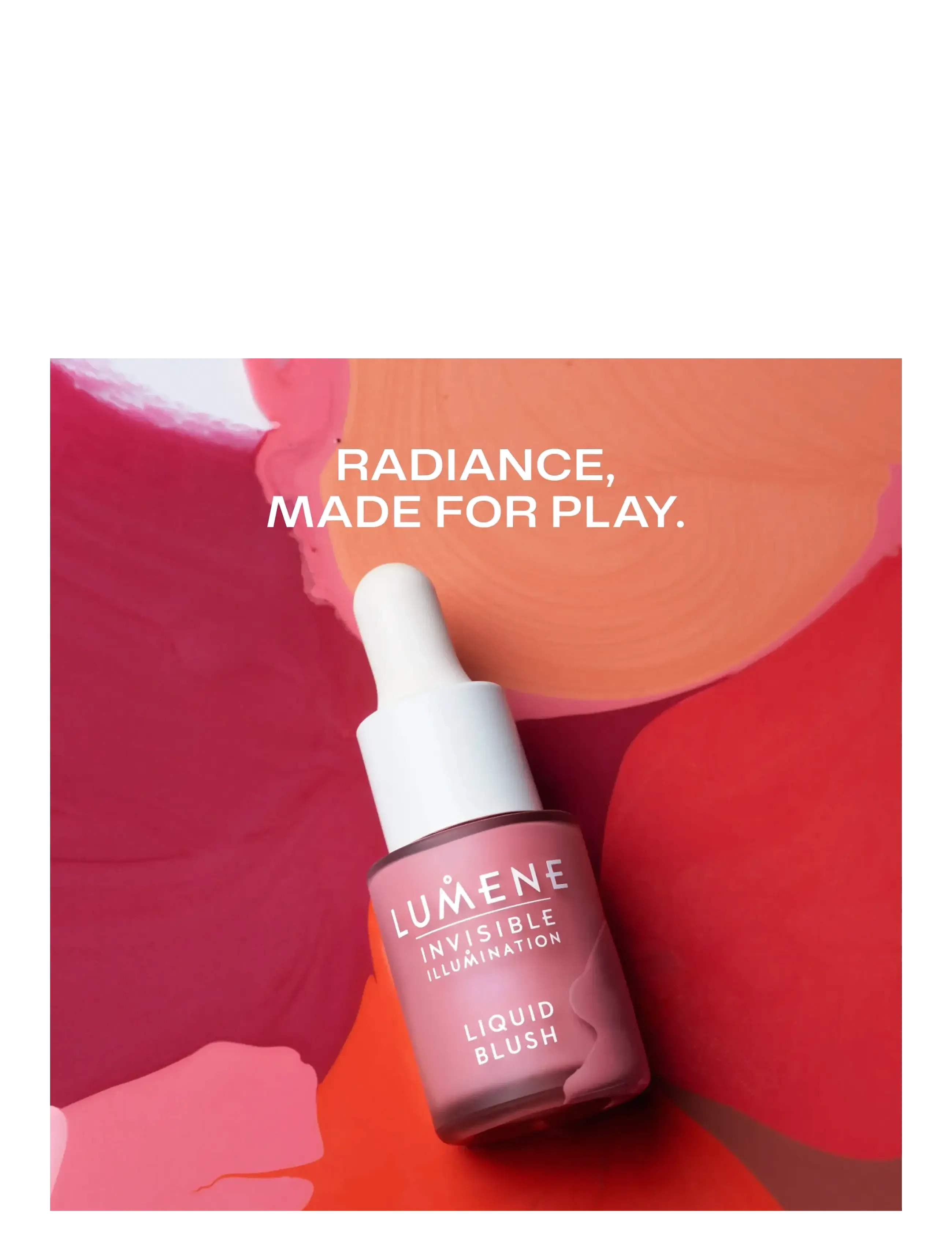 LUMENE - Invisible Illumination Liquid Blush - festtøj til outletpriser - berry nectar - 5