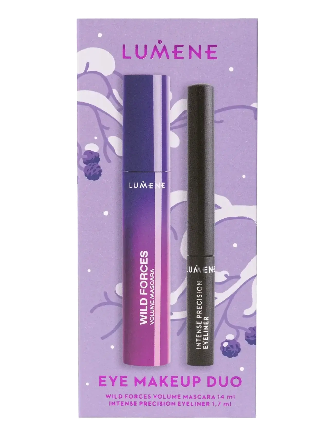 LUMENE Eye Make Up Duo 2025, 1 PCS, Black, Alle Sæt > Makeup-Sæt, Dame
