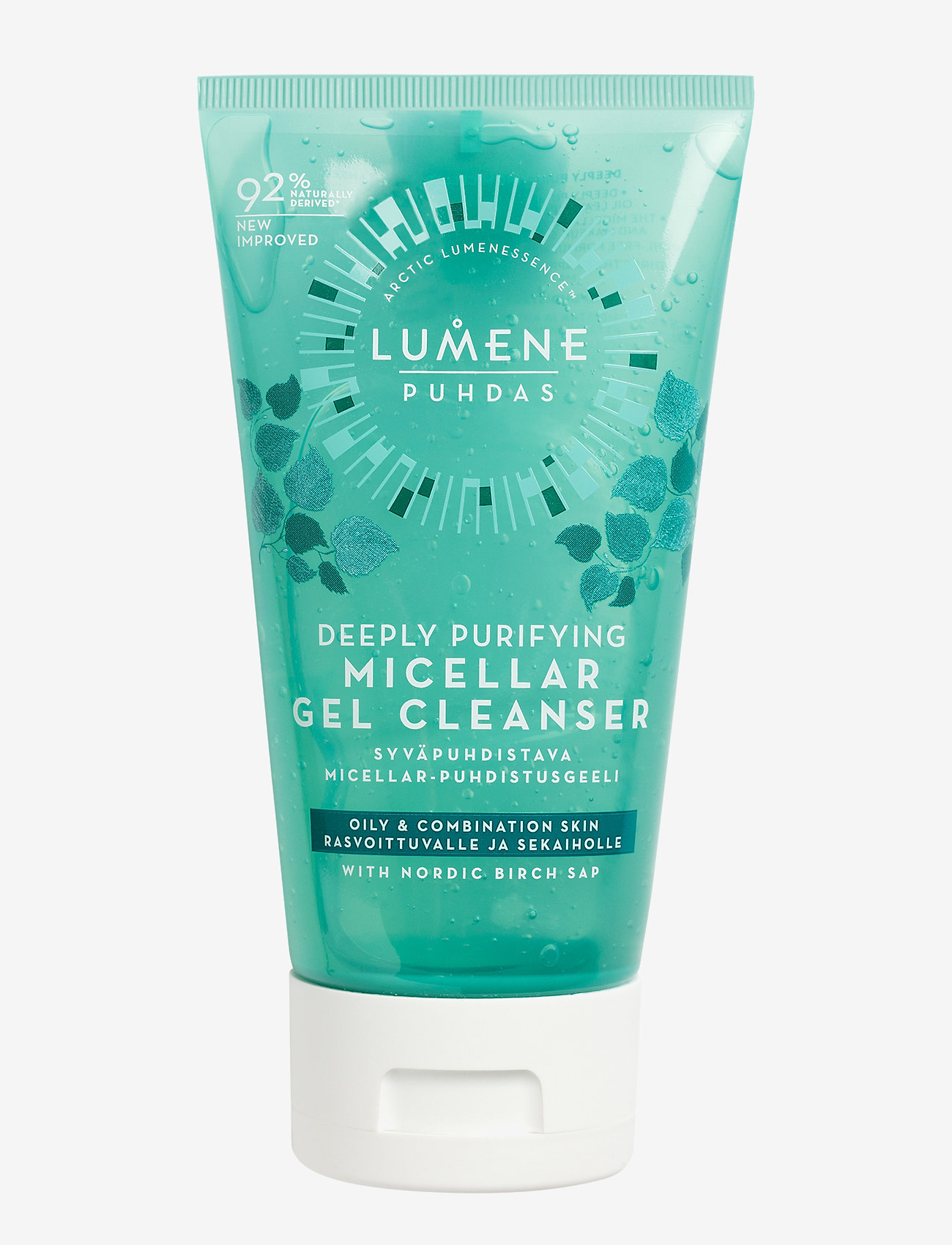 LUMENE PUHDAS Deeply Purifying Micellar Gel Cleanser 150ml - LUMENE - NO COLOUR / undefined
