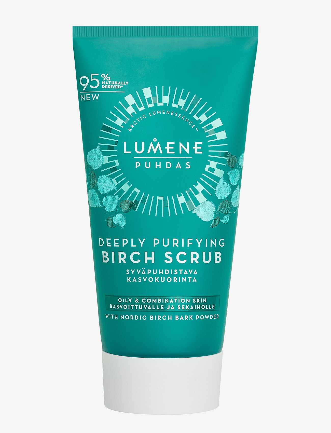 LUMENE Puhdas Deeply Purifying Birch Scrub 75ml, 75 ml, Nude, Krop > Scrub Og Eksfolierende Midler, Dame