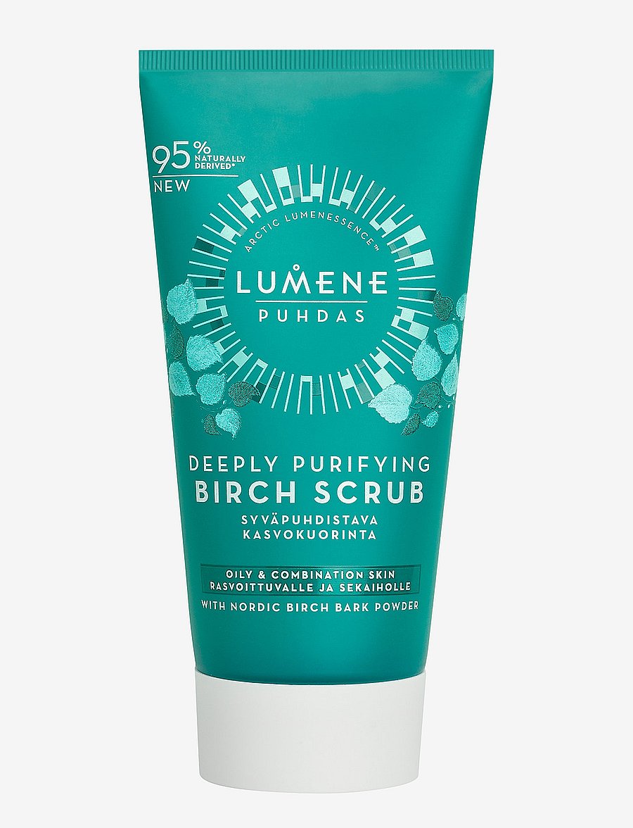 LUMENE - PUHDAS Deeply Purifying Birch Scrub 75ml - skrub & exfoliering - krop - no colour - 0