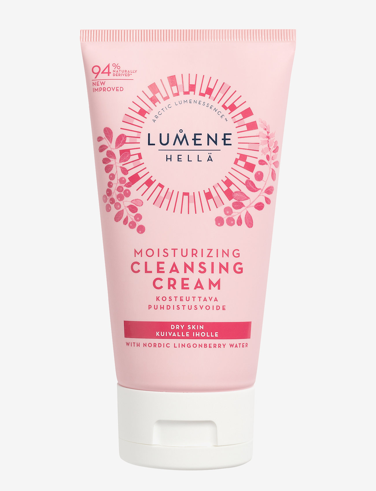 LUMENE Hellä Moisturizing Cleansing Cream 150Ml, Makeupfjerner, Nude, Str: 150 ml