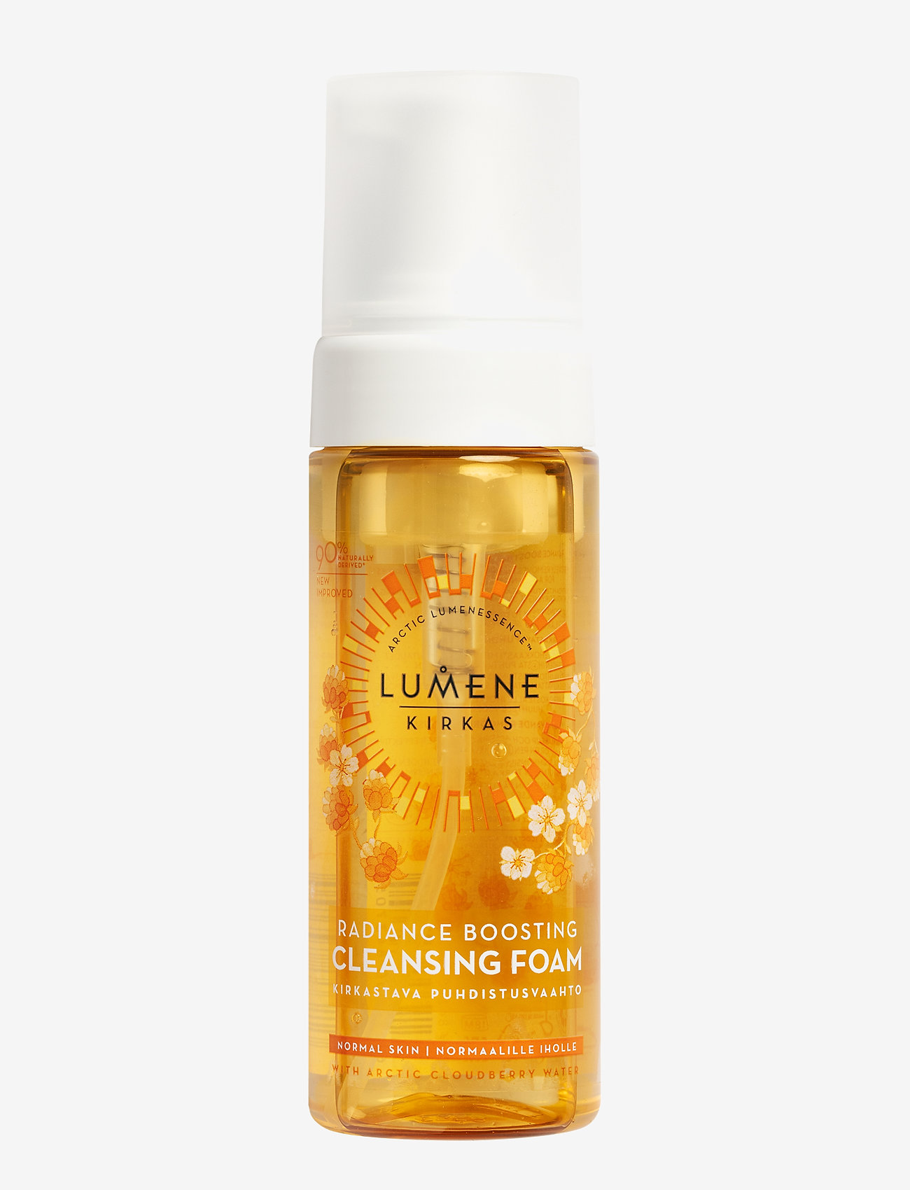 LUMENE Kirkas Radiance Boosting Cleansing Foam 150Ml, Mousse Cleanser, Nude, Str: 150 ml