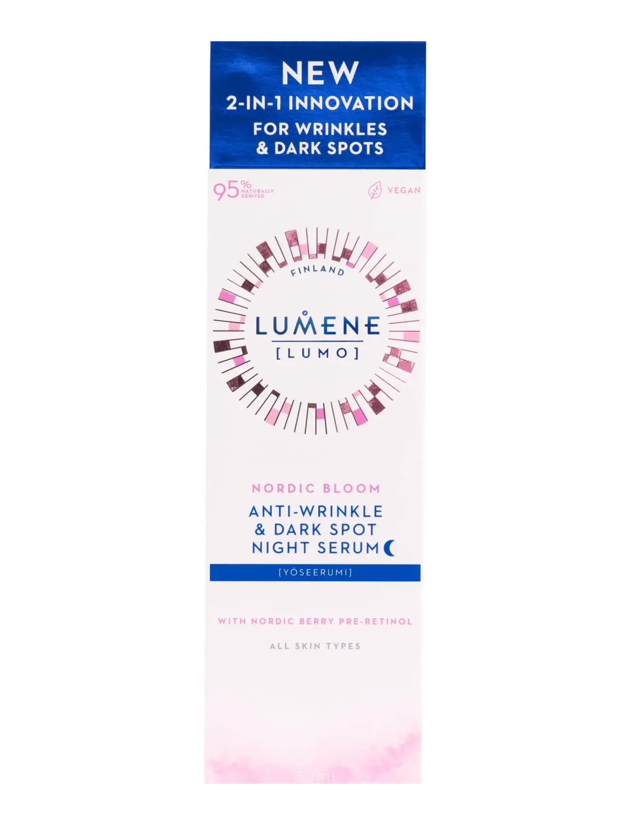 LUMENE - Lumene Nordic Bloom Anti-Wrinkle & Dark Spot Night Serum 30 ml - serum - nordic bloom anti-wrinkle & dark spot night serum 30 ml - 1