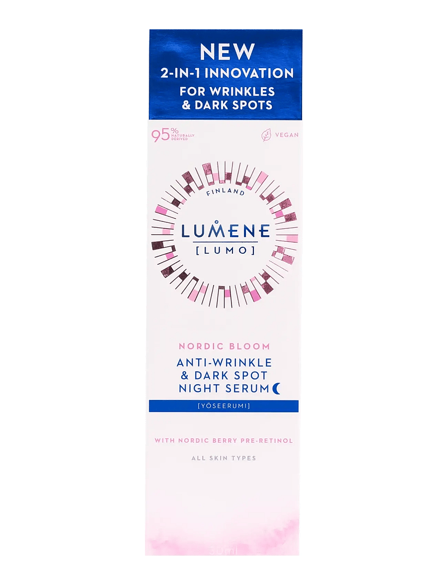 LUMENE - Lumene Nordic Bloom Anti-Wrinkle & Dark Spot Night Serum 30 ml - serum - nordic bloom anti-wrinkle & dark spot night serum 30 ml - 1