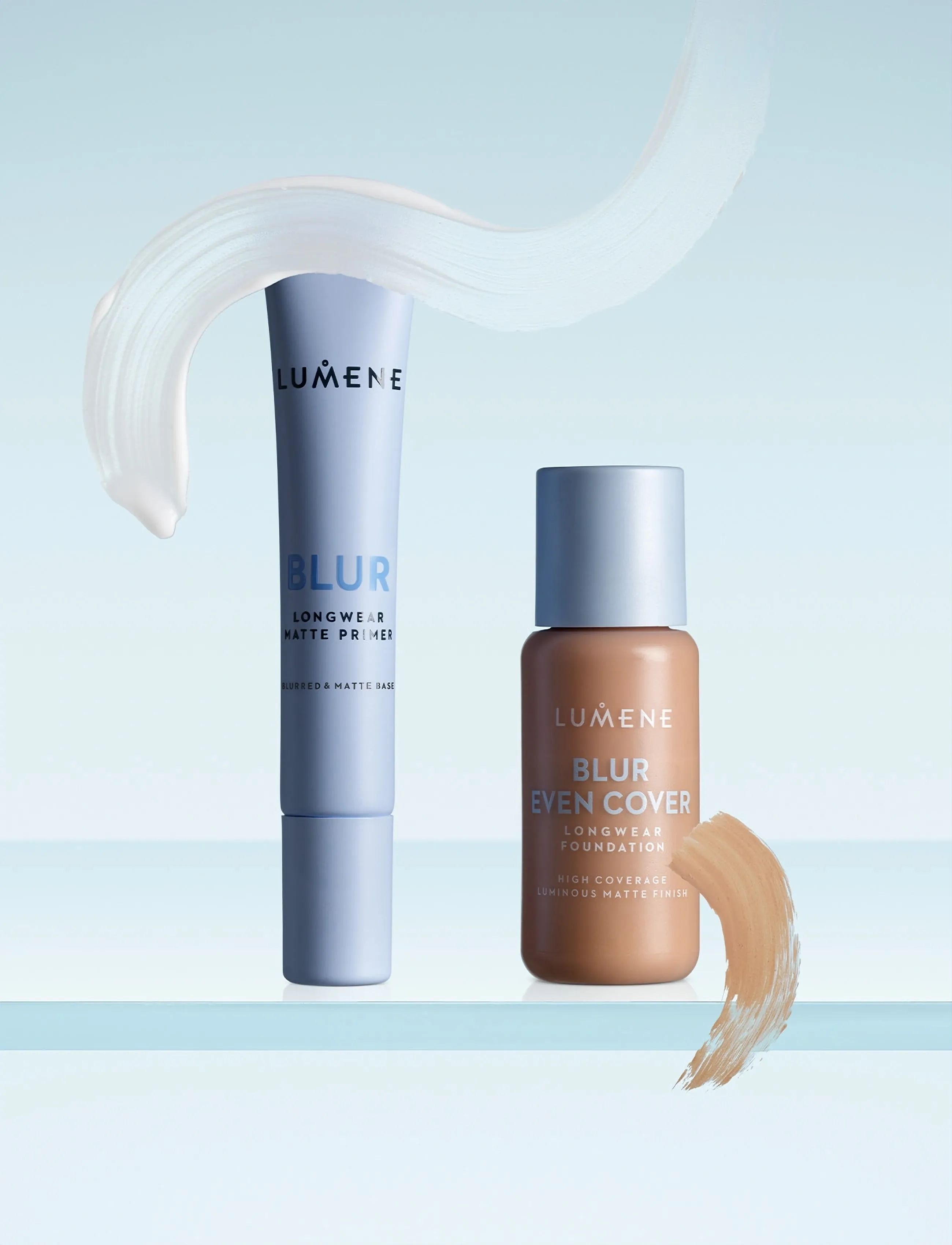 LUMENE Blur Longwear Matte Primer, 20 ml, Blue, Ansigt > Ansigtsprimer, Dame
