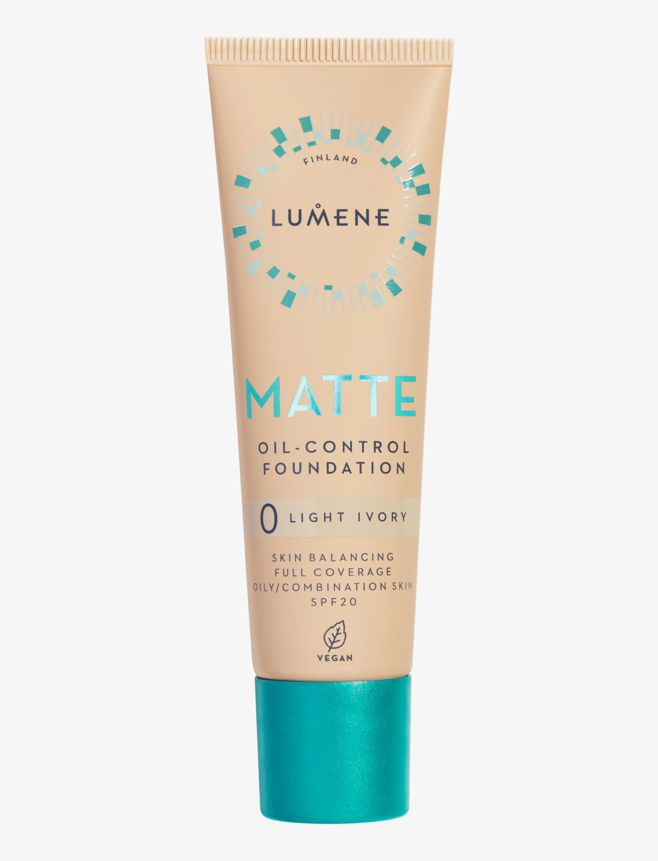 LUMENE Matte Oil-Control Foundation Spf20, Foundation, Str: 30 ml