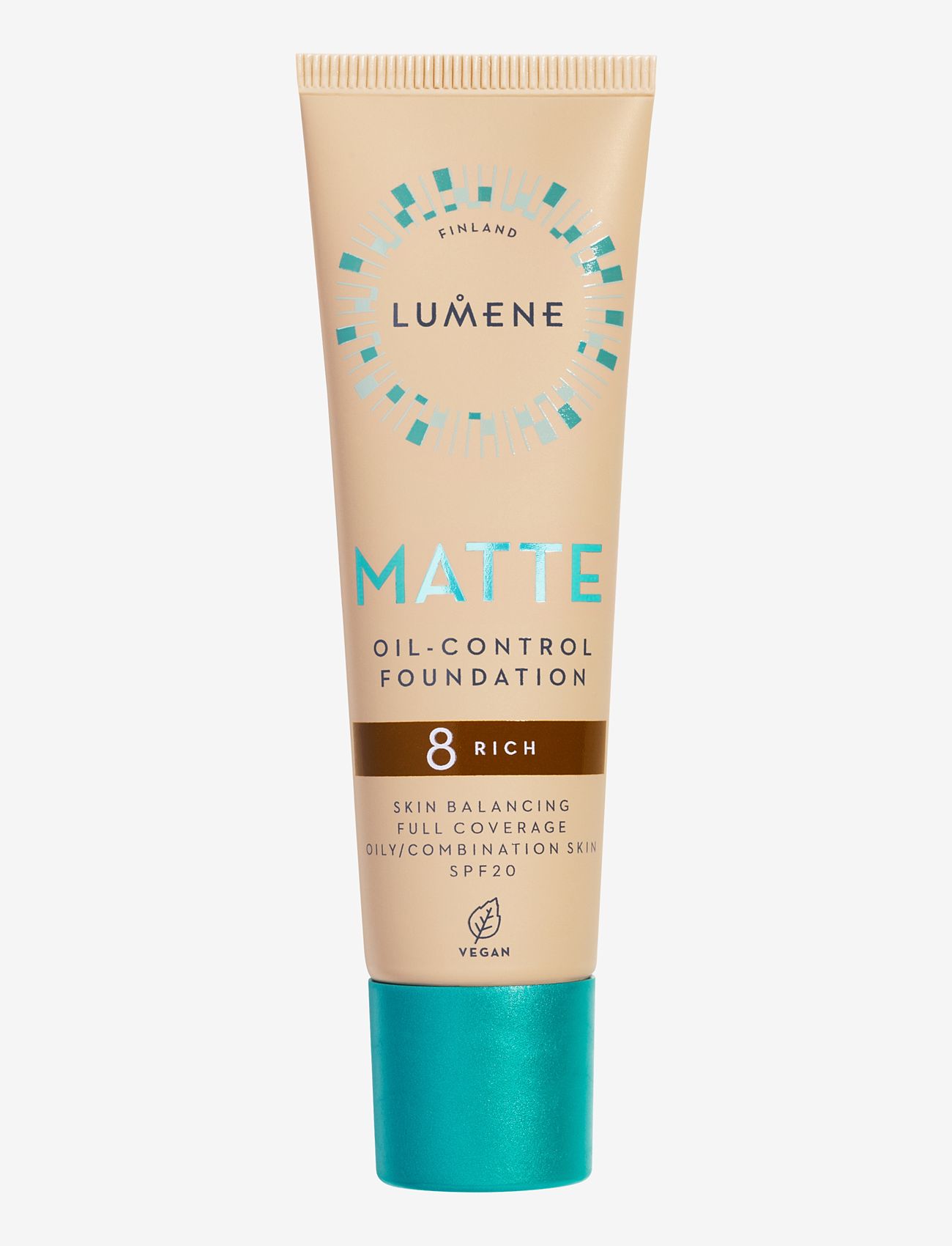 LUMENE - Matte Oil-Control Foundation SPF20 - gifts below 15000kr - 8 rich - 0