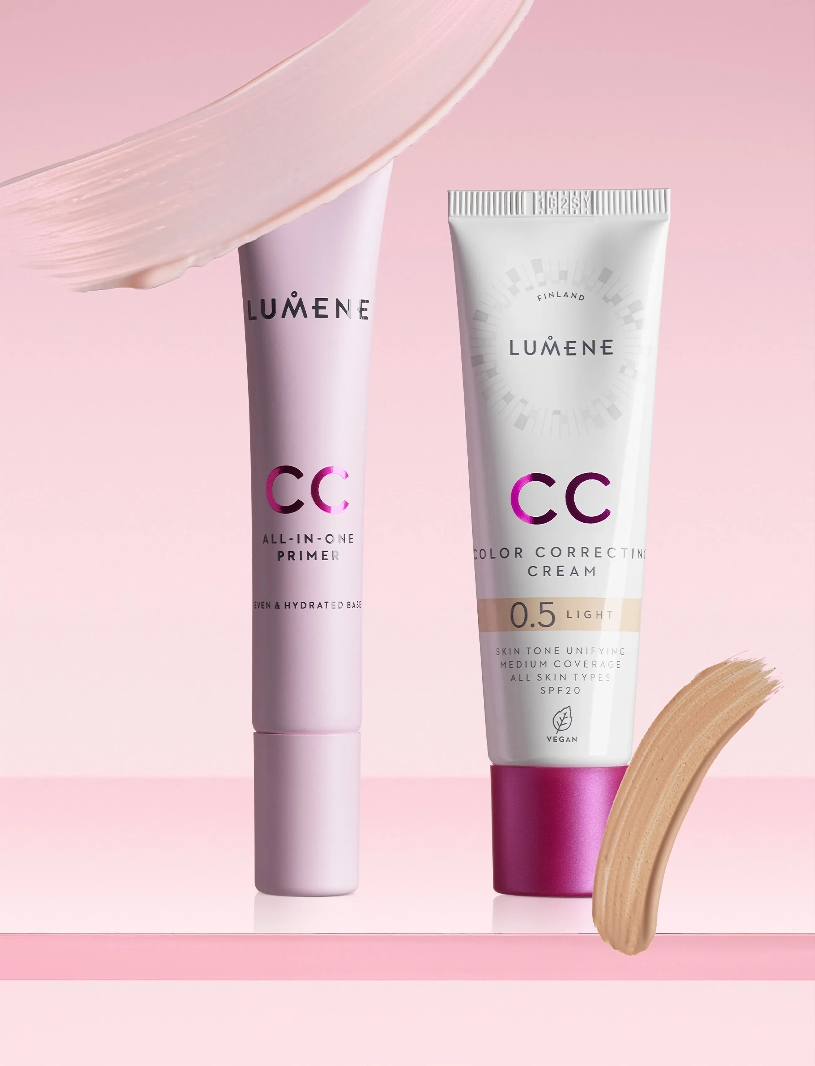 LUMENE Cc All-In-One Primer, 20 ml, Nude, Ansigt > Ansigtsprimer, Dame