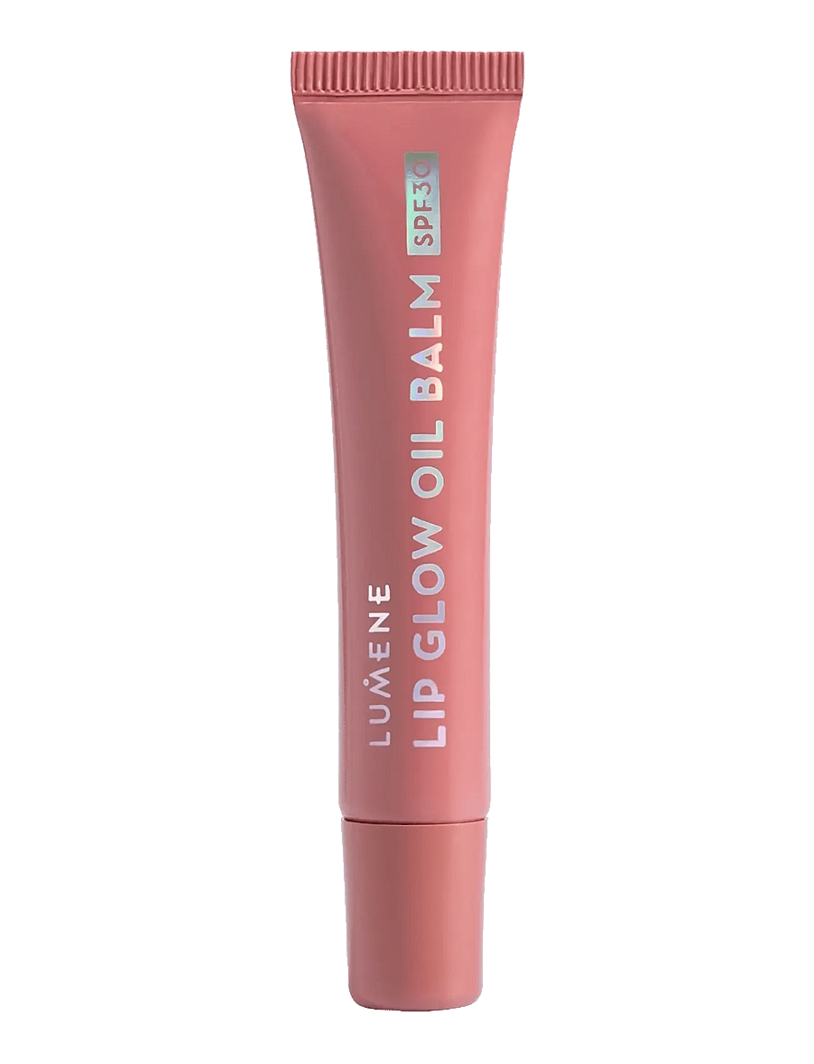 LUMENE - Lip Glow Oil Balm SPF30 - til læberne - 1 fudge - 1