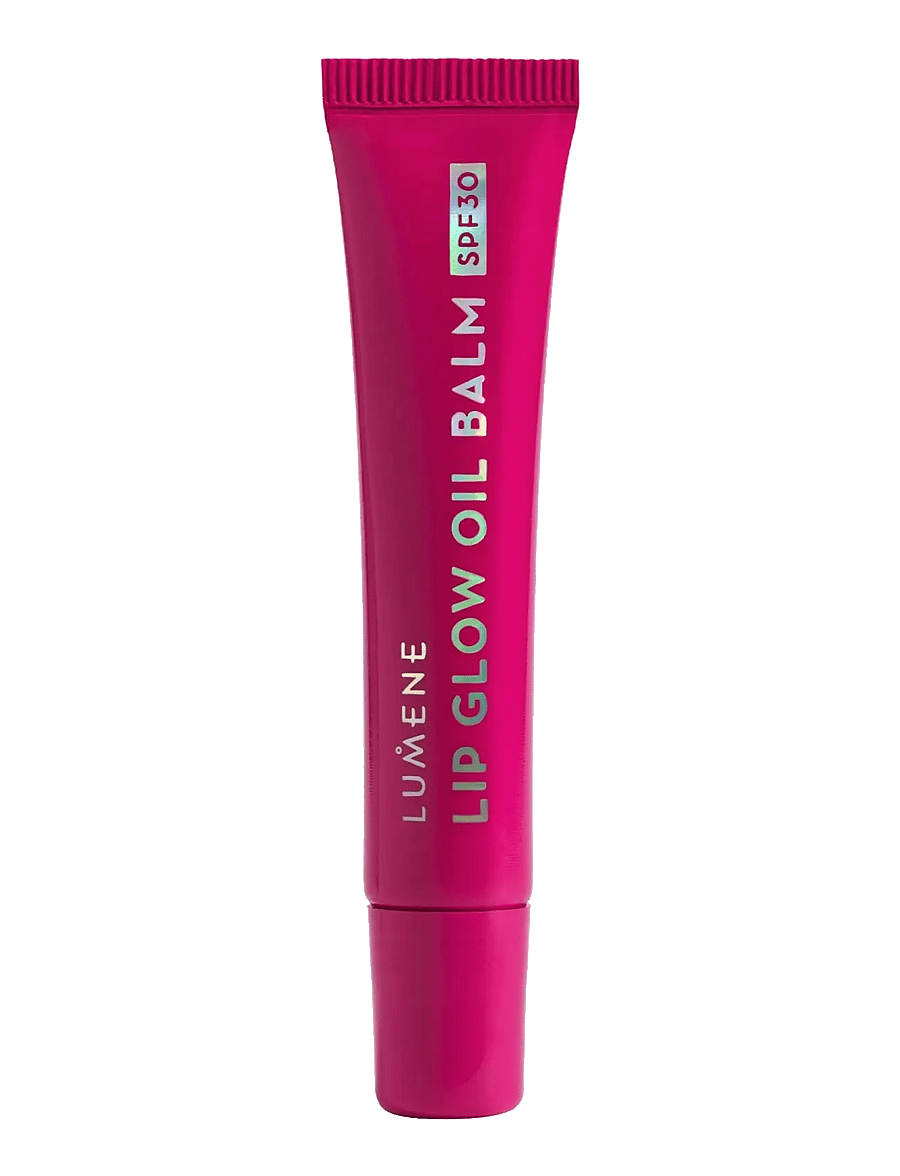 LUMENE - Lip Glow Oil Balm SPF30 - til læberne - 3 cherry - 1