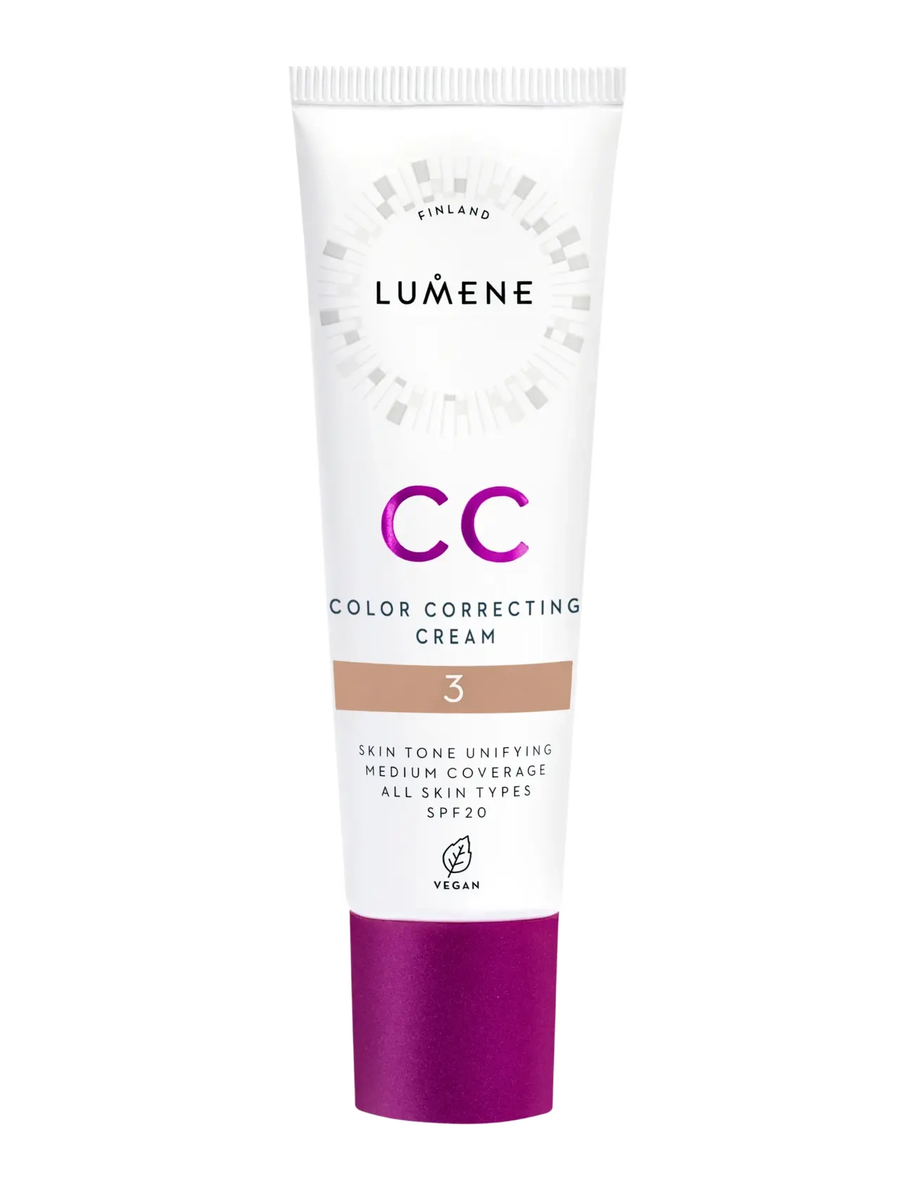 LUMENE Lumene Cc Color Correcting Cream Spf20 3, 30 ml, Ansigt > Bb- Og Cc-Cremer, Dame
