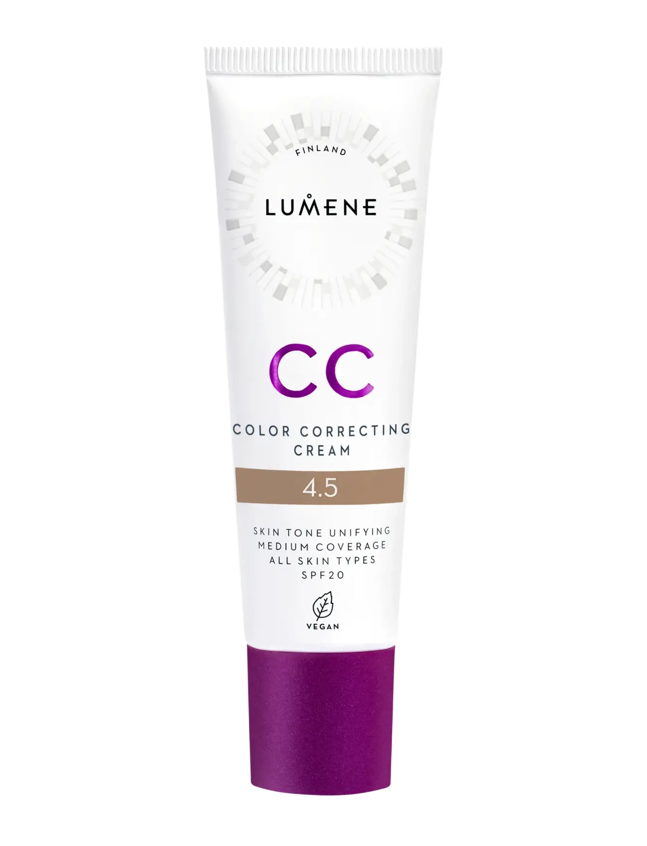 LUMENE Lumene CC Color Correcting Cream SPF20 4.5 - Skønhed - CC COLOR CORRECTING CREAM SPF20 4.5 / natural