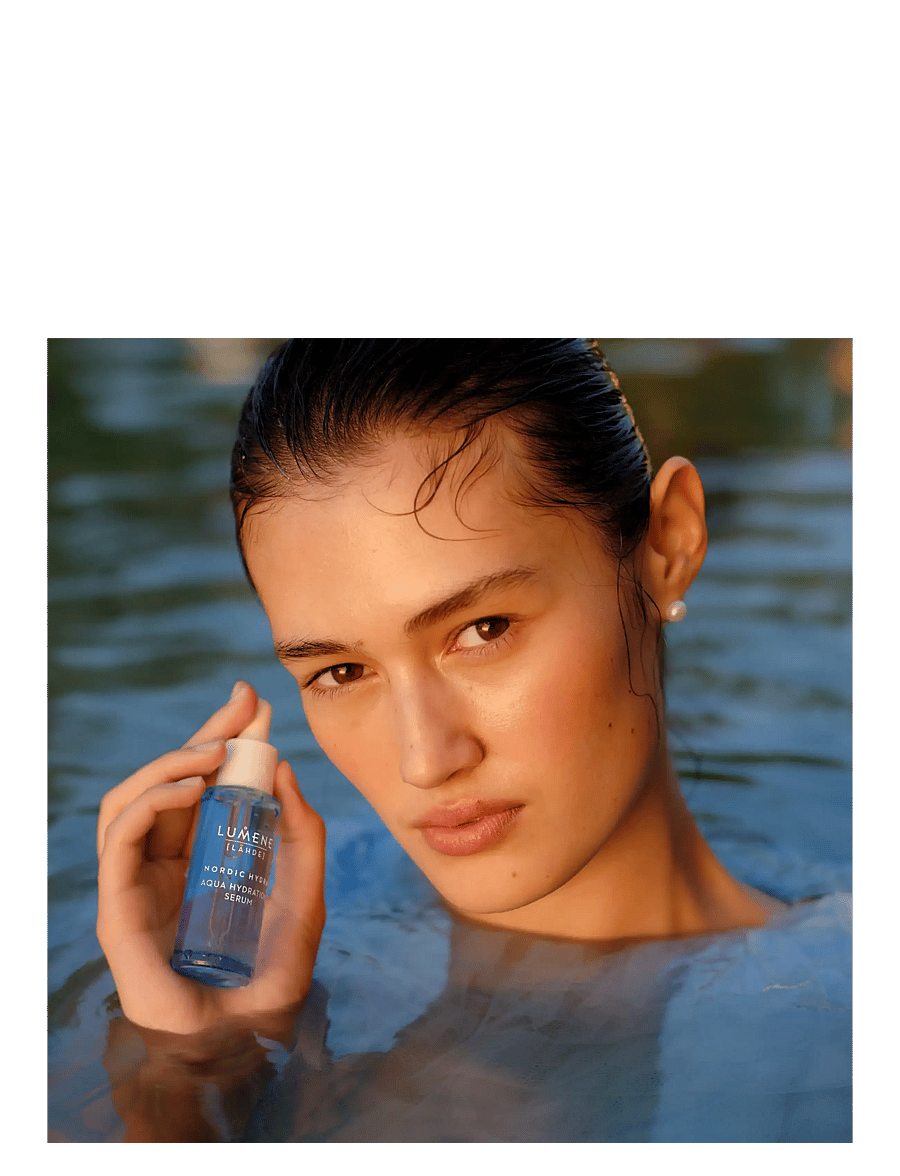 LUMENE - NORDIC HYDRA Aqua Dew Serum - serums - clear - 3