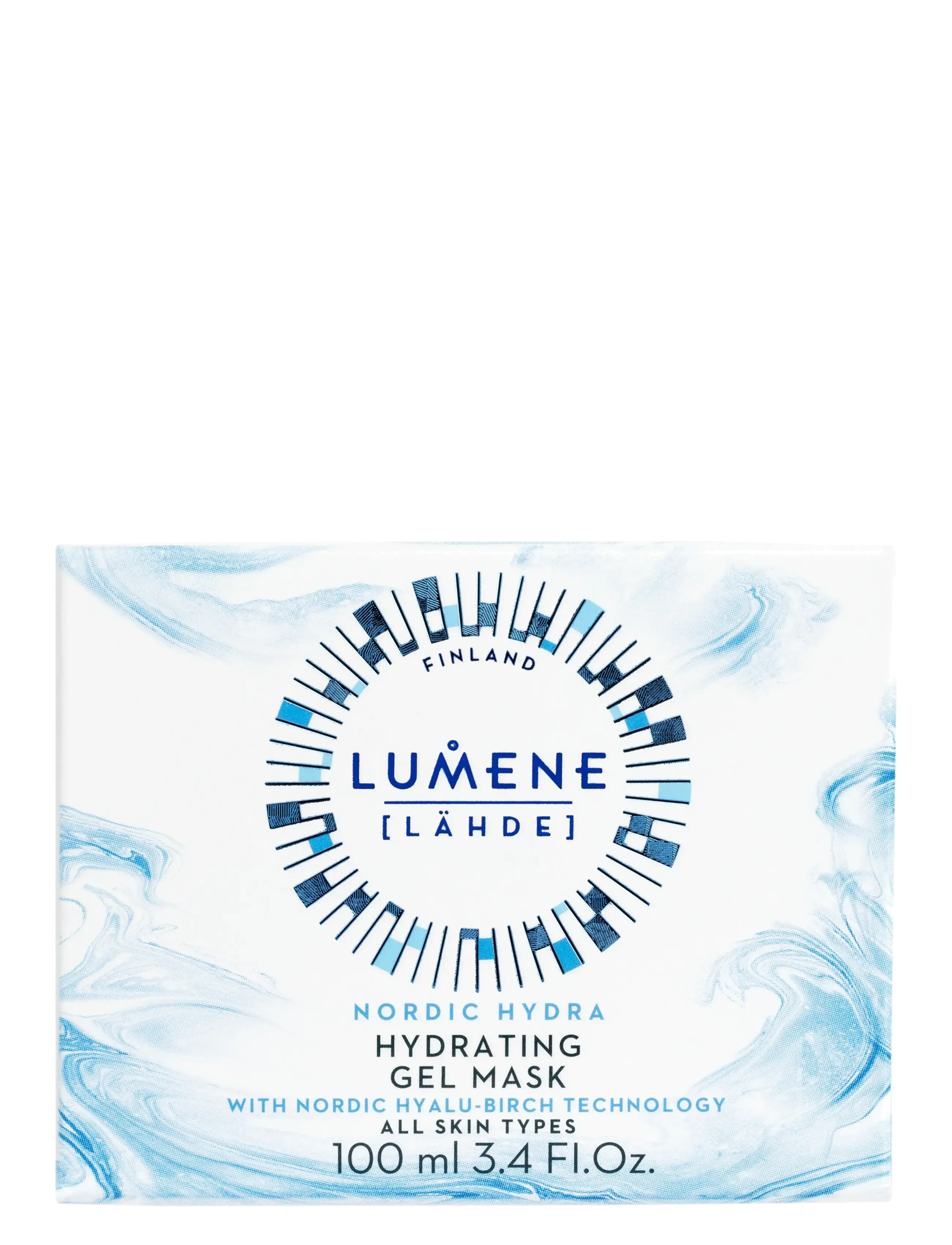 LUMENE - NORDIC HYDRA Hydrating Gel Mask - fugtgivende masker - clear - 1