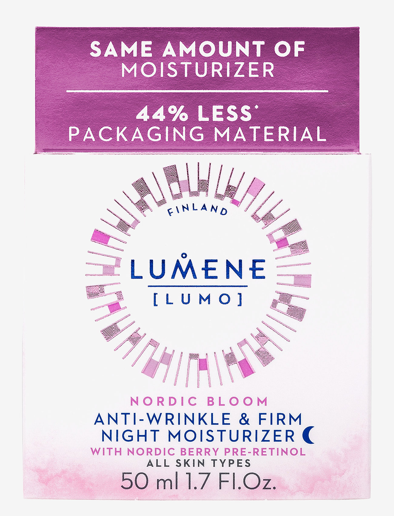 LUMENE - Lumene Nordic Bloom Anti-wrinkle & Firm Night Moisturizer 50 ml Nattkräm - fuktkrämer - nordic bloom anti-wrinkle & firm night moisturizer 50 ml nattkrÄm - 1