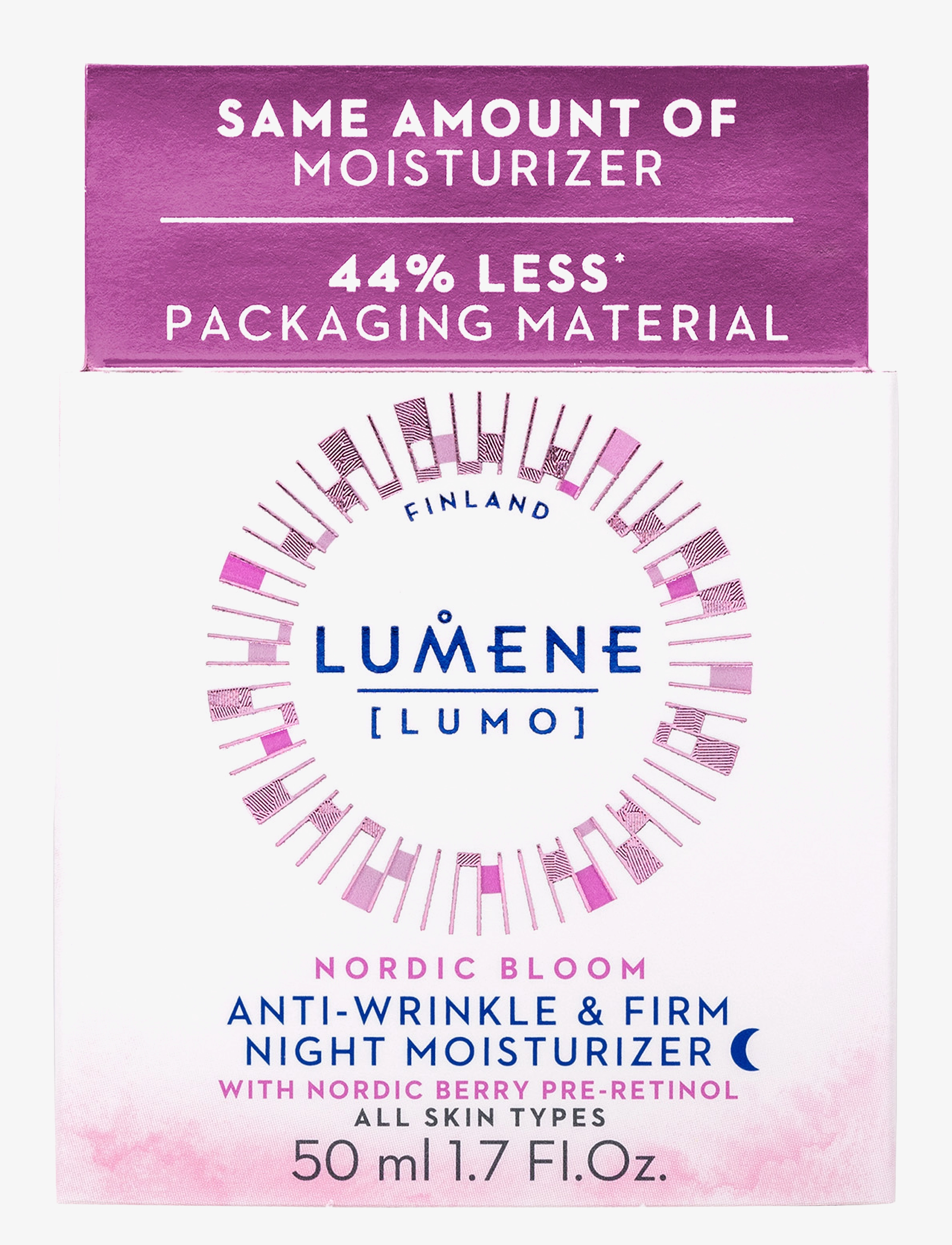 LUMENE - Lumene Nordic Bloom Anti-wrinkle & Firm Night Moisturizer 50 ml Nattkräm - fugtpleje - nordic bloom anti-wrinkle & firm night moisturizer 50 ml nattkrÄm - 1