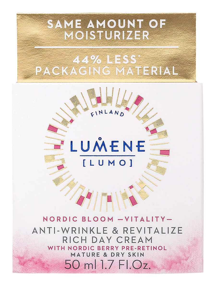 LUMENE - Lumene Nordic Bloom Vitality Anti-Wrinkle & Revitalize Rich Day Cream 50 ml Dagkräm - nordic bloom vitality anti-wrinkle & revitalize rich day cream 50 ml dagkrÄm - 1