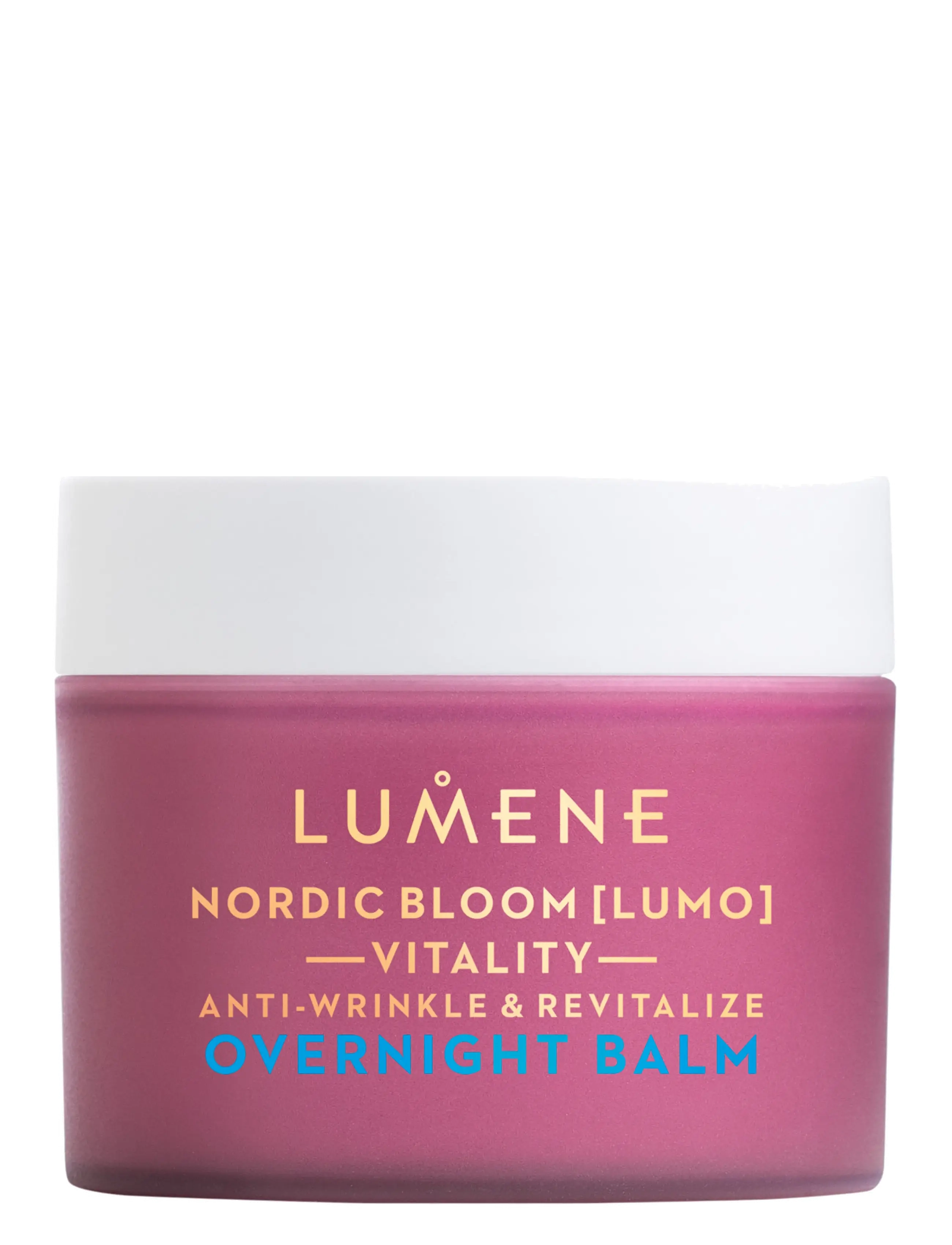 LUMENE Lumene Nordic Bloom Vitality Anti-Wrinkle & Revitalize Overnight Balm 50 ml Nattkräm, 50 ml, Nude, Fugtighedscreme > Dagcreme, Dame