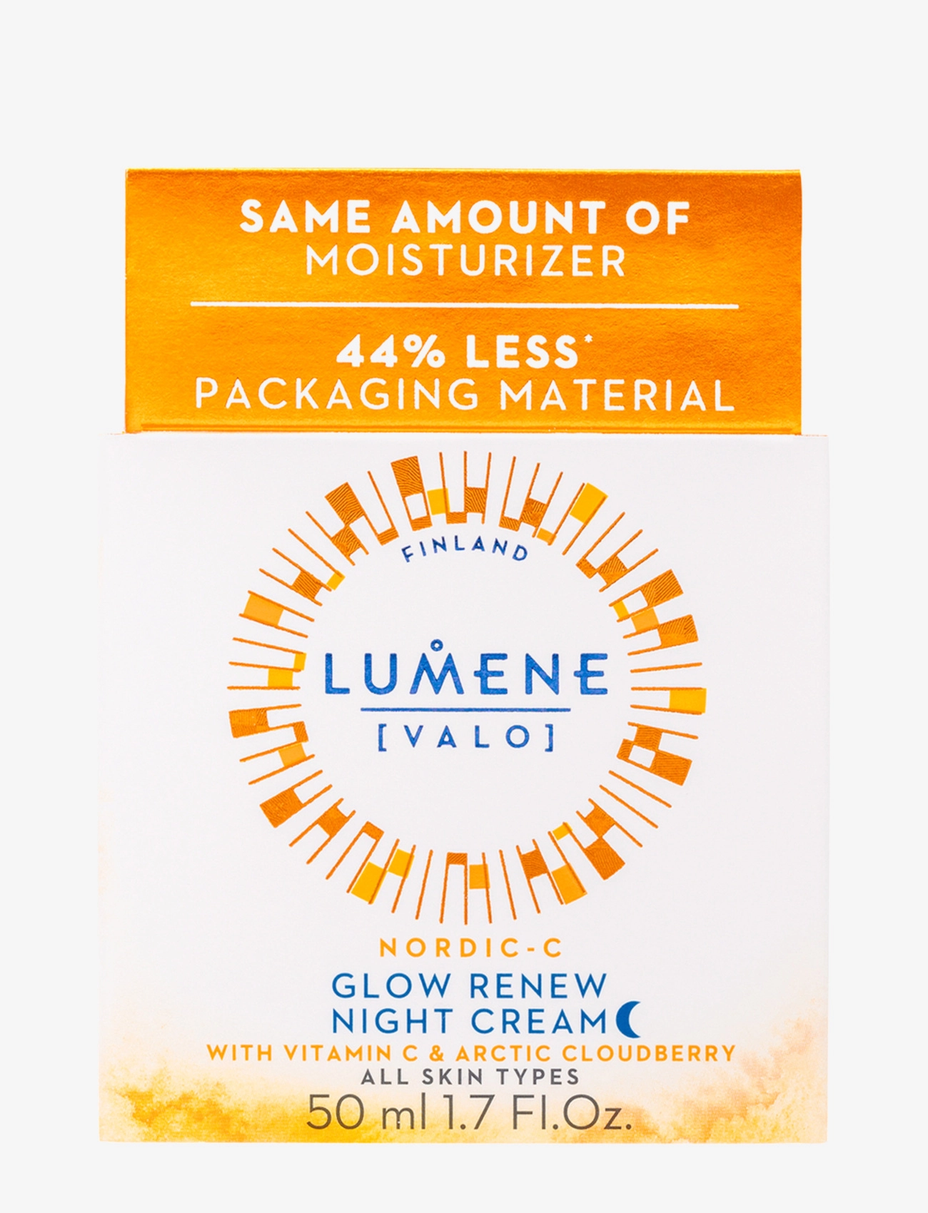 Lumene Nordic-C Glow Renew Night Cream 50 Ml Nattkräm ansiktskräm & serum dam – bild 2