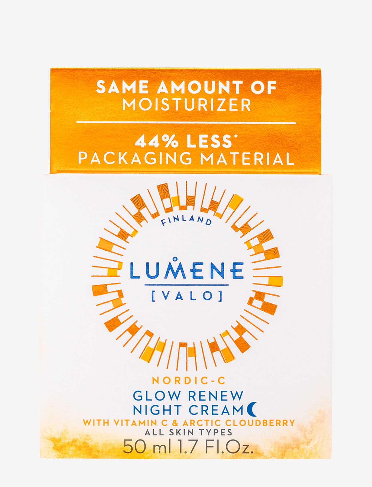 LUMENE - Lumene Nordic-C Glow Renew Night Cream 50 ml Nattkräm - natcremer - nordic-c glow renew night cream 50 ml nattkrÄm - 1