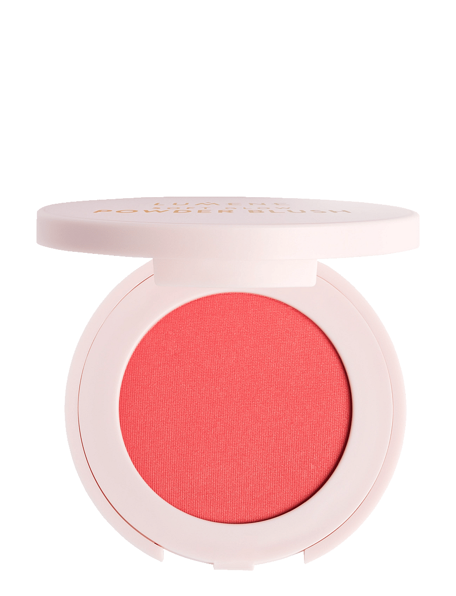 LUMENE - Soft Glow Powder Blush 3 Peach Bloom - 3 peach bloom - 1