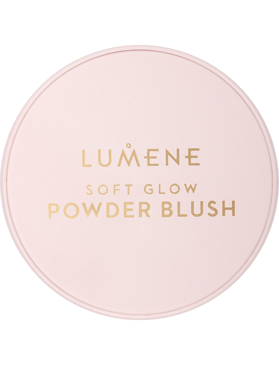 LUMENE - Soft Glow Powder Blush 3 Peach Bloom - 3 peach bloom - 2