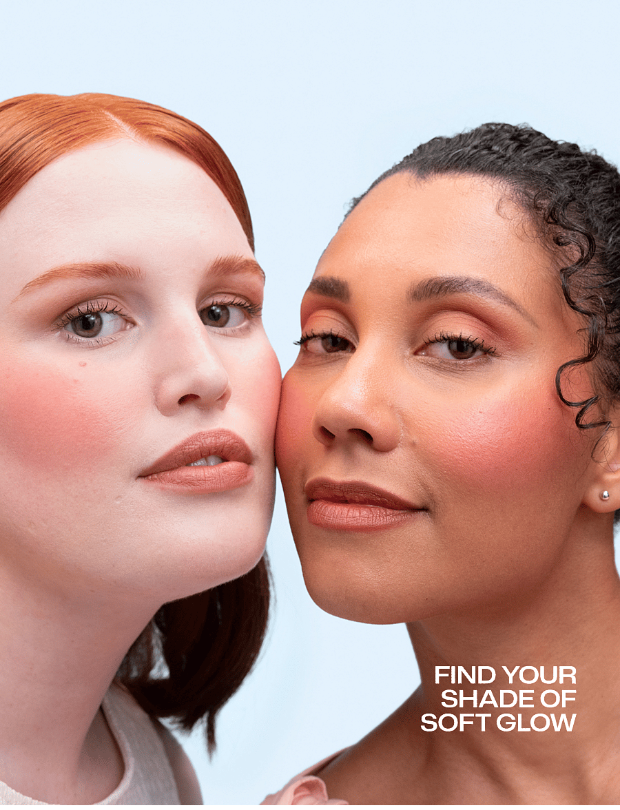 LUMENE - Soft Glow Powder Blush 3 Peach Bloom - 3 peach bloom - 4