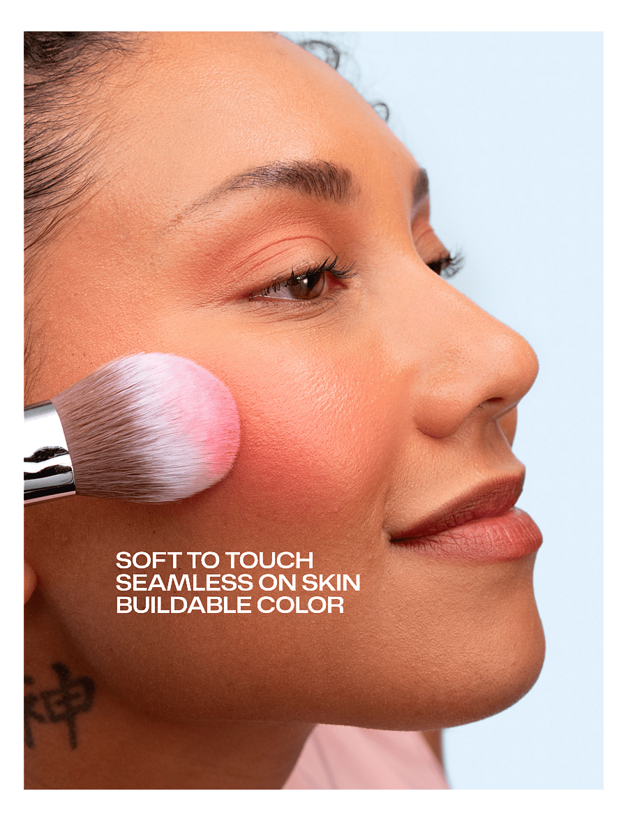 LUMENE - Soft Glow Powder Blush 5 Amber Haze - 5 amber haze - 3
